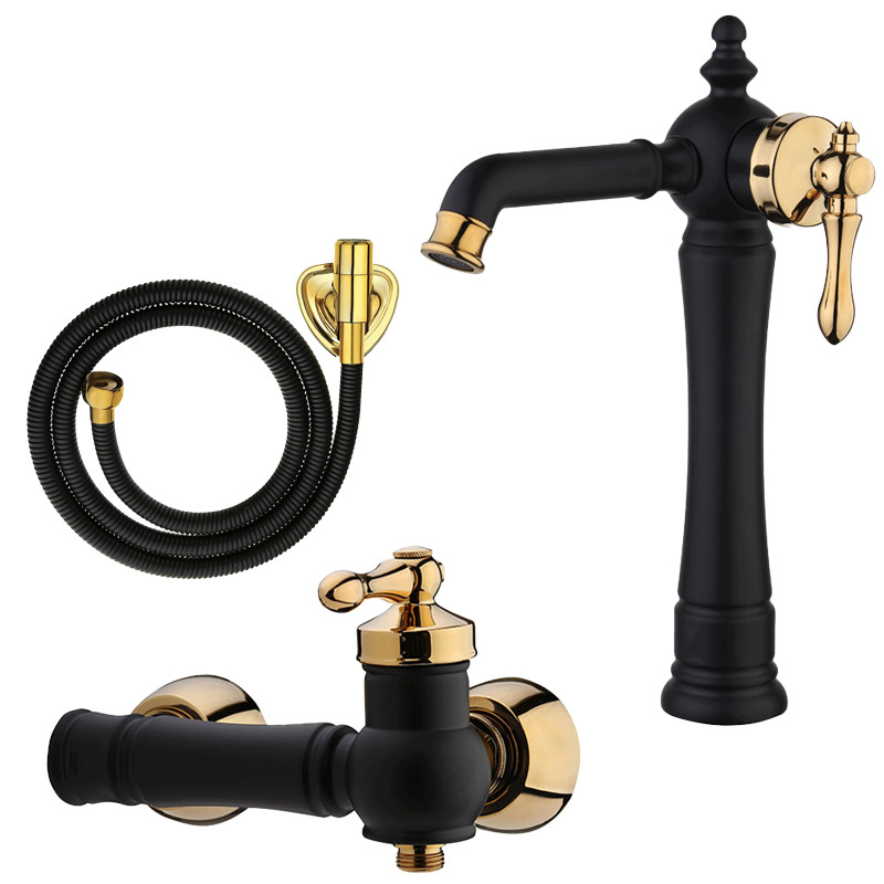 ست شیرالات زحل مدل بیزانس پایه بلند MT3 مجموعه 3 عددی